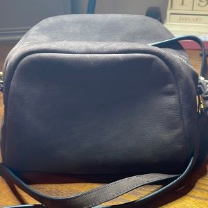 Lucky Brand Kata crossbody dark brown.
